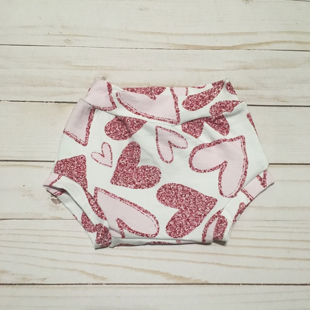 3m Valentines Day Bummies. New, handmade.